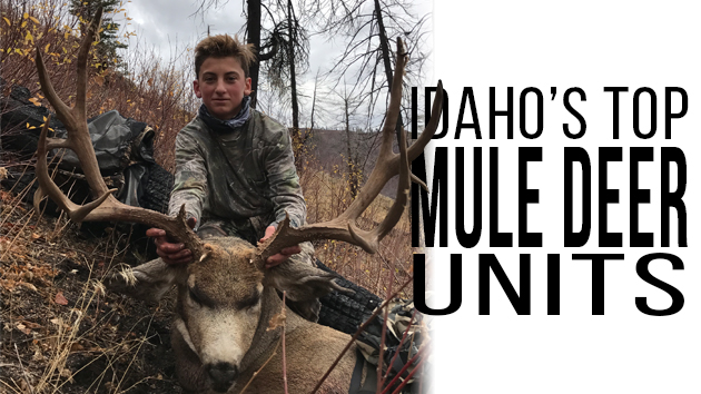 Idaho General Deer Unit Map Idaho's Best Mule Deer Units - Eastmans' Official Blog | Mule Deer,  Antelope, Elk Hunting And Bowhunting Magazine | Eastmans' Hunting Journals