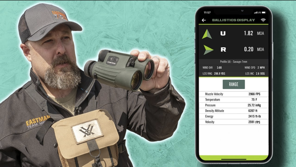 Vortex Fury HD 5000 AB Review Rangefinding Binos with Applied